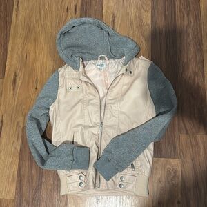 Never worn vintage Charlotte Russe pink and grey jacket